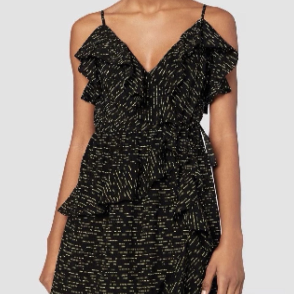Derek Lam 10 Crosby - 100% Silk Wrap Dress - Picture 2 of 15